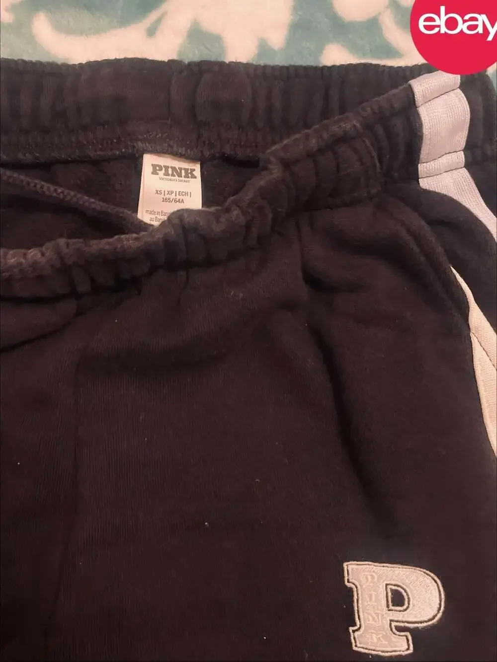 Victoria's Secret PINK Campus Crew Sweatshirt and Matching Jogger Set